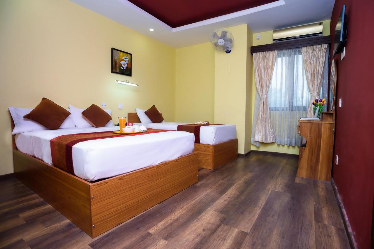 Oyo 105 Hotel Travel Inn Kathmandu Exterior foto